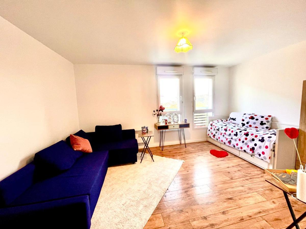 5 Min From Disneyland Cozy Retreat Apartment Montévrain Exterior foto
